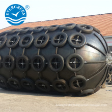 ISO certificated high quality Inflatable floating pneumatic rubber marine yokohama fender